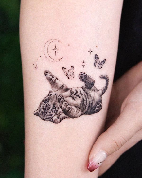Tatuaggio carino di @buckk_tattoo