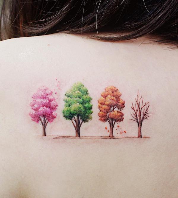 Tatuaggio sulla schiena