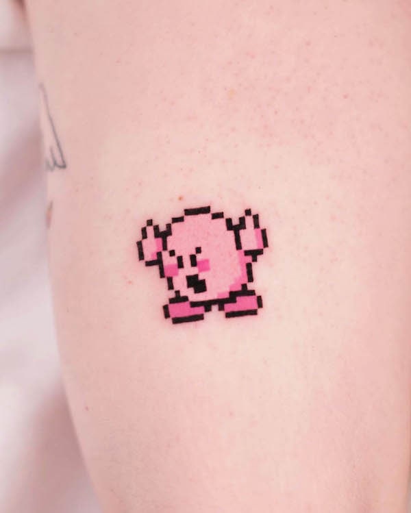Tatuaggio pokemon Minecraft di @88world.co_.kr_