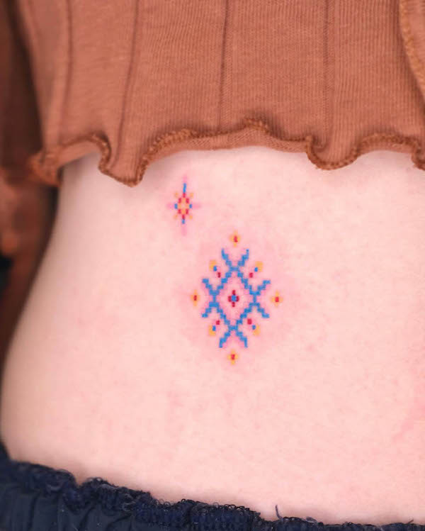 Tatuaggio con motivo carino da @88world.co_.kr_