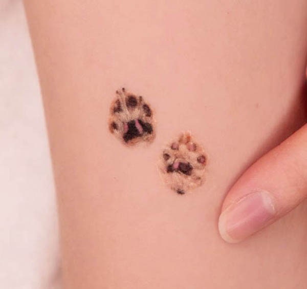Tatuaggio Paws di @tattxxist