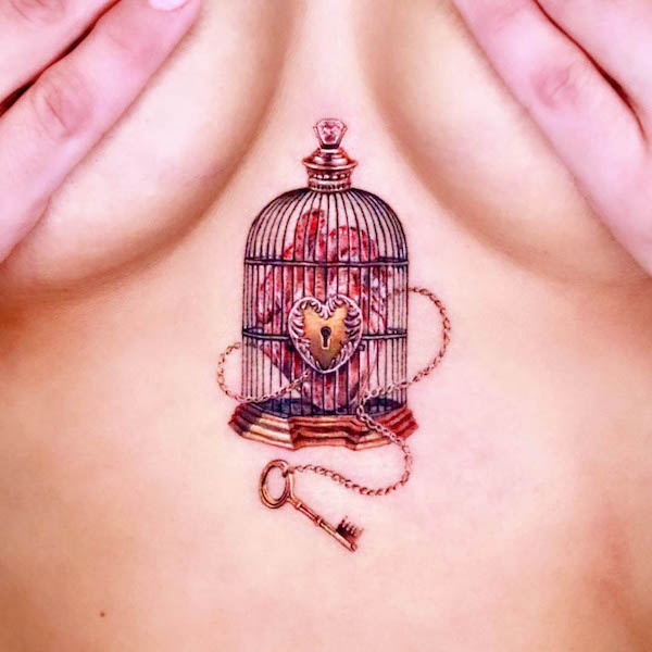 Cuore in gabbia di @studio_jaw
