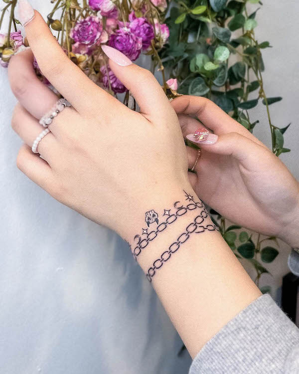 Bracciale a catena carino di @poke.chewihyang