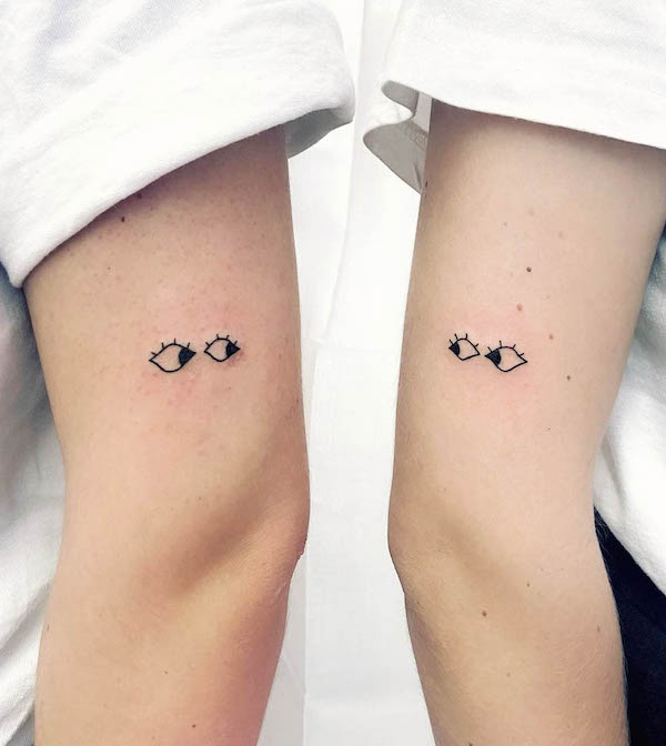 Tatuaggi per sorelle minori di @doetanitattoe