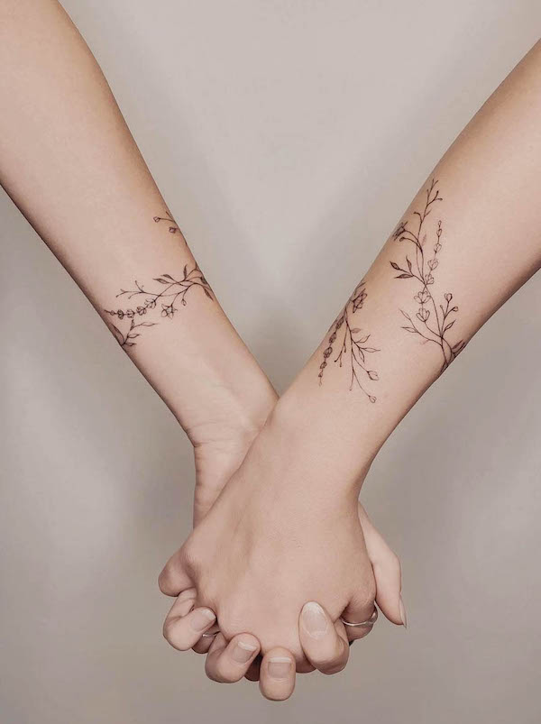 Bellissimi tatuaggi di sorella di @jsemevelin