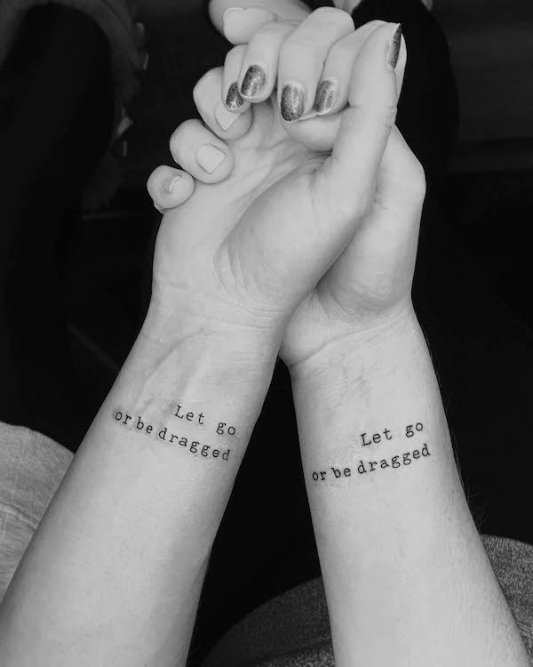 Bellissimi tatuaggi di sorella di @tattoobahar
