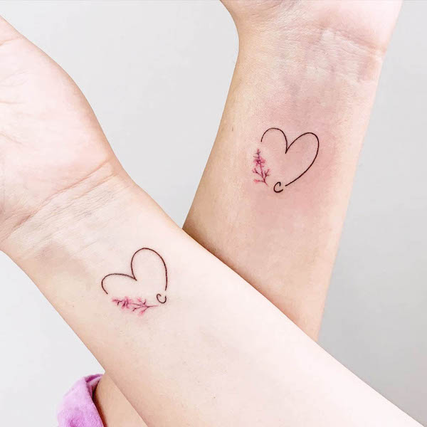 Bellissimi tatuaggi di sorella di @nachacarotattoo