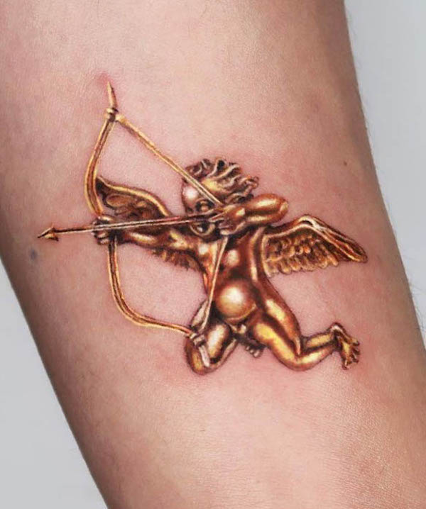 Tatuaggio con sole e luna di @inkling.ph_