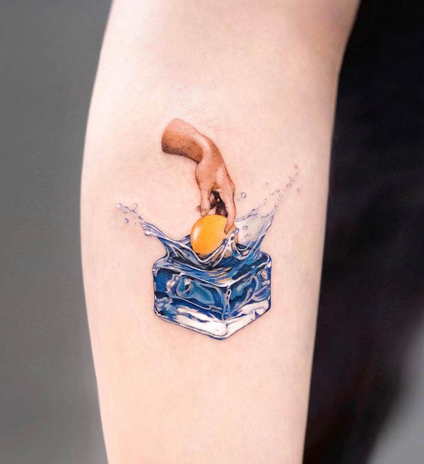 Afferrare la palla di @newtattoo_neuneu