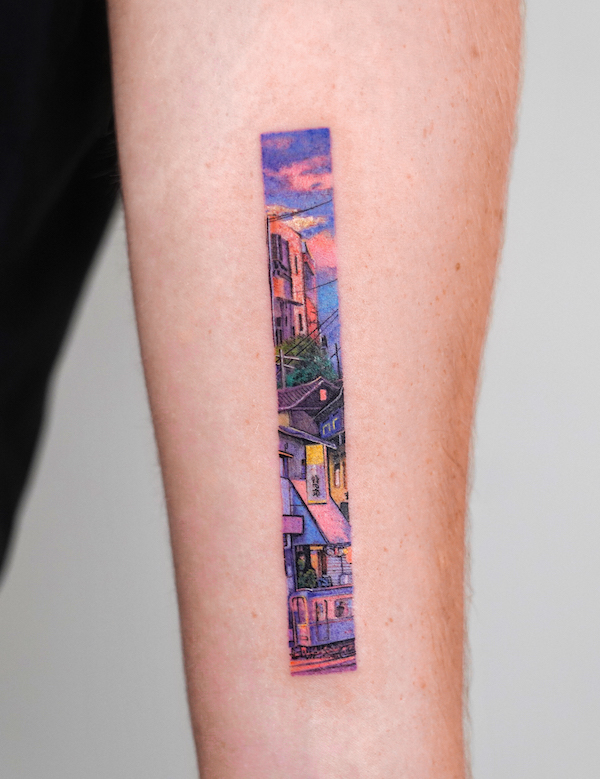 Un angolo di strada di @tattooist_eq