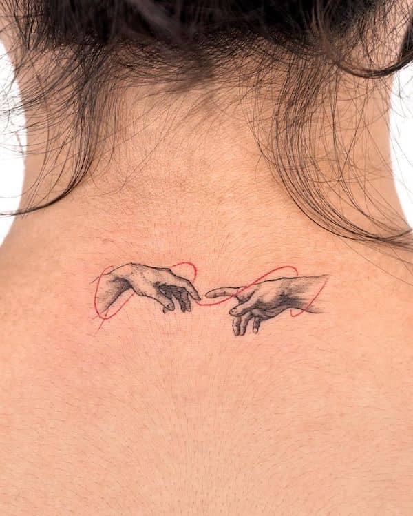 Creazione del tatuaggio di Adamo di @choiyun_tattoo