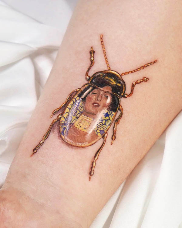 Giuditta e scarabeo di @caotida