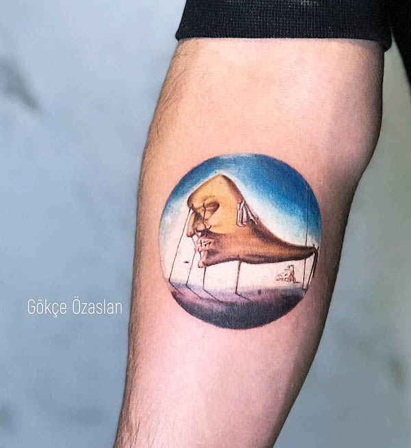 Le Sommeil Sleep di Salvador Dali di @gokceozaslan