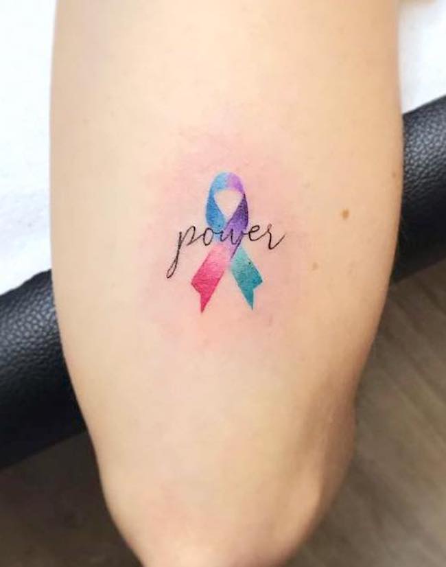 Tatuaggio sul cancro al seno per sopravvissuti di @teresa_cuttoo