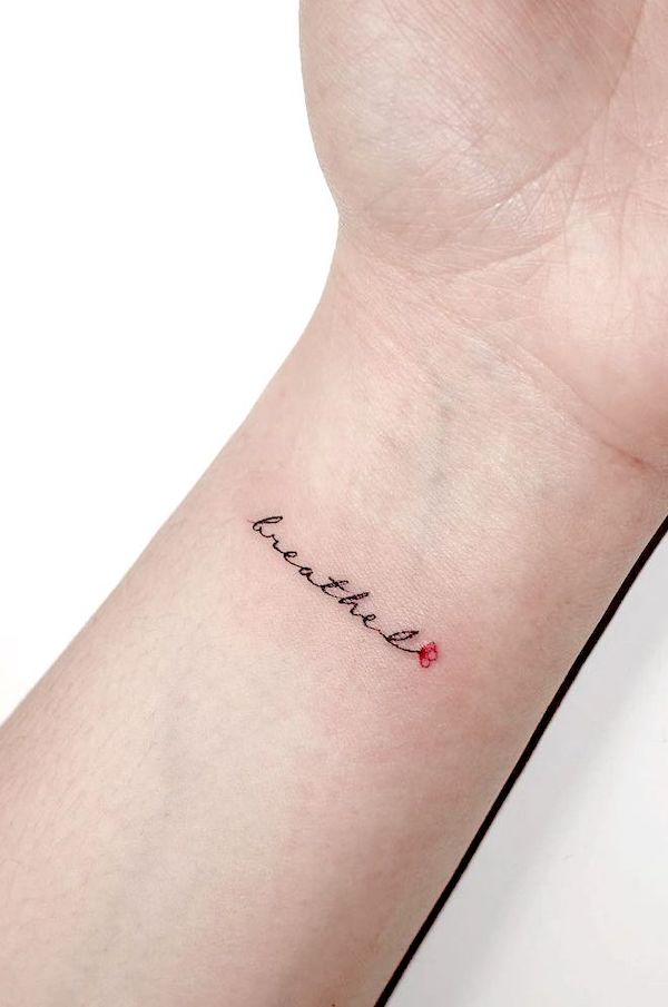 tatuaggio da polso