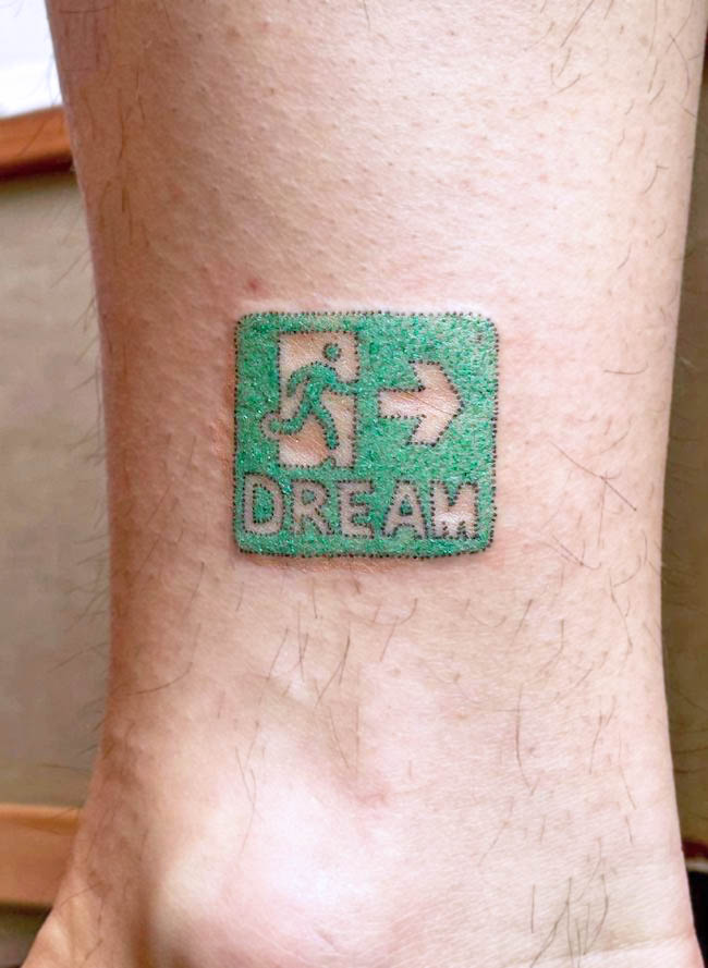 Way to your dreams _tatuaggio di positività di @imgonnahurtyoubaby