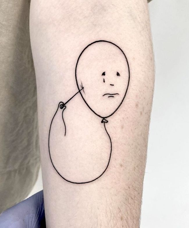 tatuaggio triste di @pokeeeeeoh