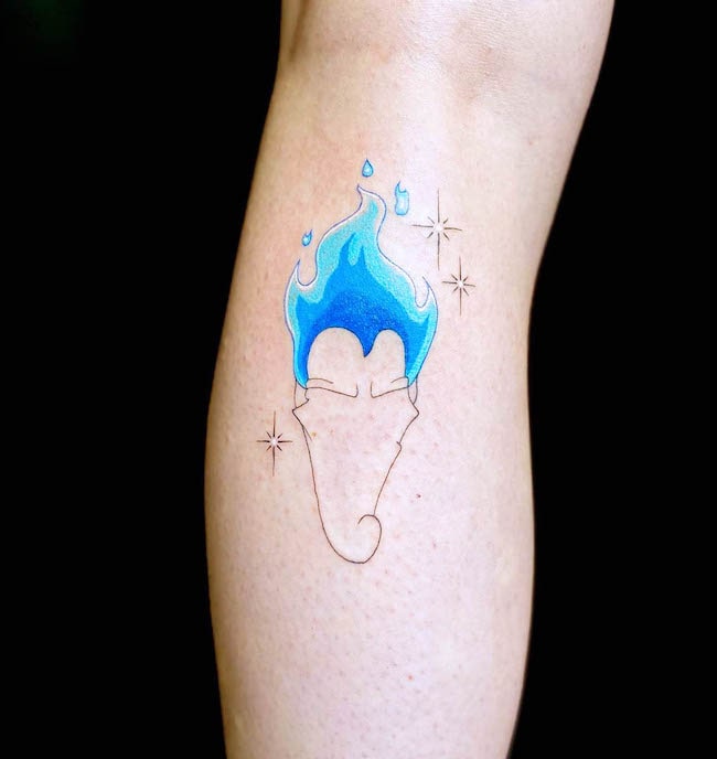 Tatuaggio Hades di @lauramolapila