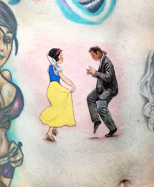 Snow White tattoo by @edit_paints
