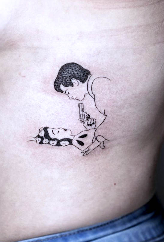 Snow White tattoo by @darkline_tattoo91