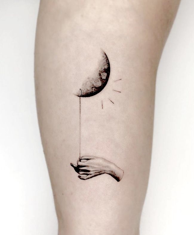 Accendi la notte _ tatuaggio di @maya_gat