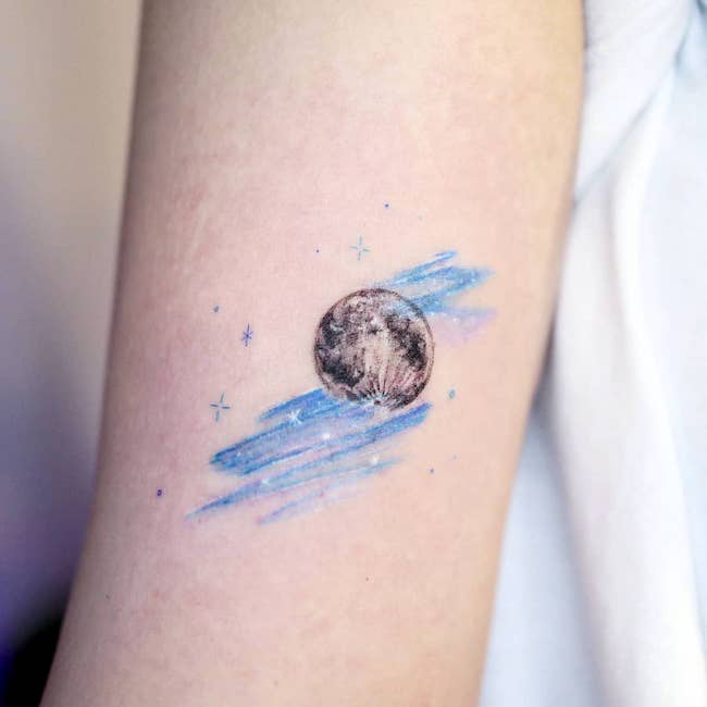 Notte stellata di @tatuatore_namoo