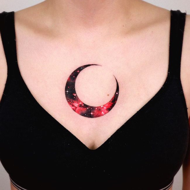 La luna di sangue di @studiobysol