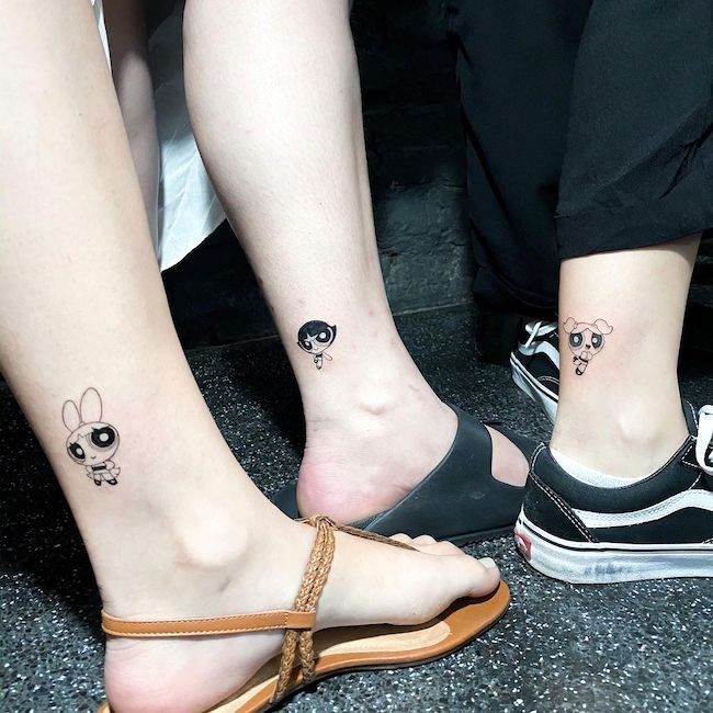Tatuaggi delle Superchicche di @chiz.tattoo