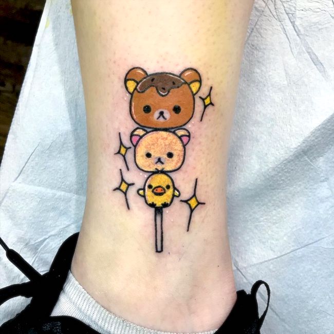 Tatuaggio Rilakkuma di @elenaxsakura
