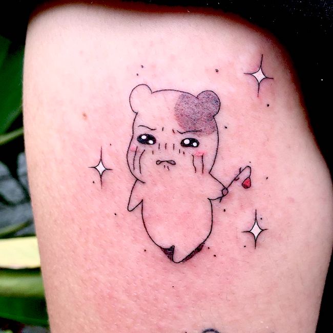 Tatuaggio di Ebichu di @_naradaya