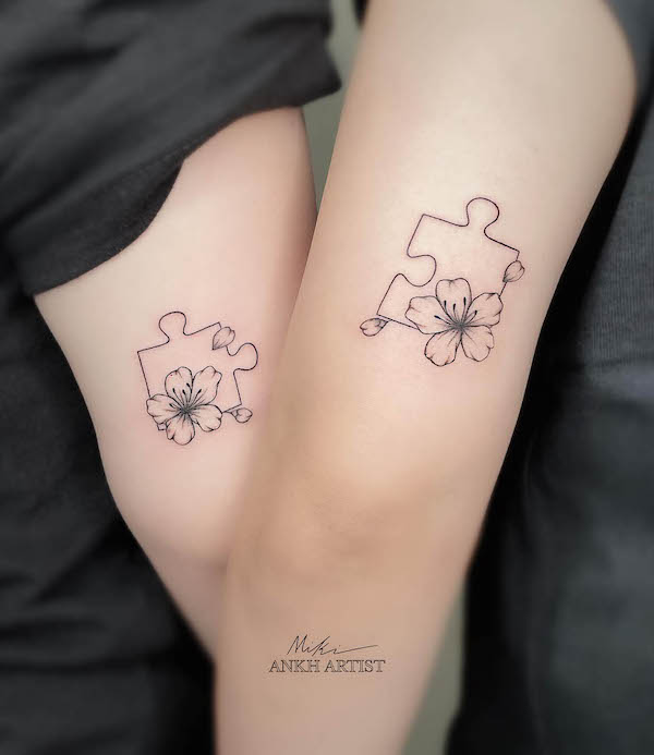 Pezzi di puzzle abbinati di @ankh