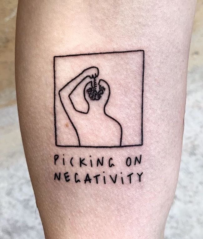 Un tatuaggio per disintossicare il cervello di @nein666_tattoo