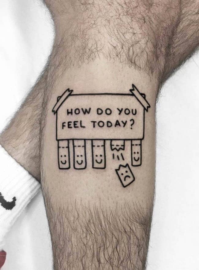 Tatuaggio sulla salute mentale