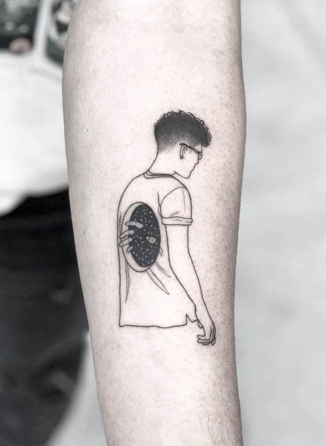 Not showing not telling un tatuaggio profondo di @_bearpattontattoo