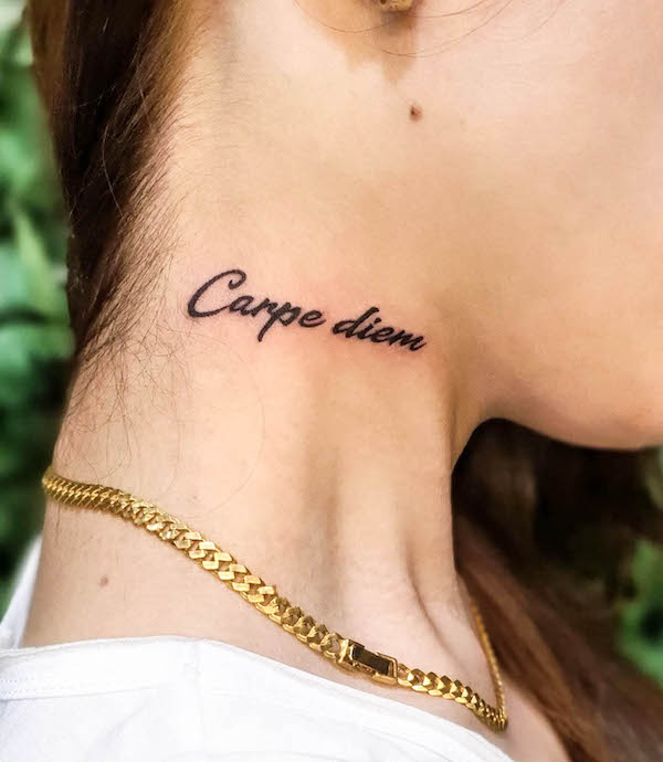 Seize the day_tatuaggio sulla salute mentale di @tattoo_oppa