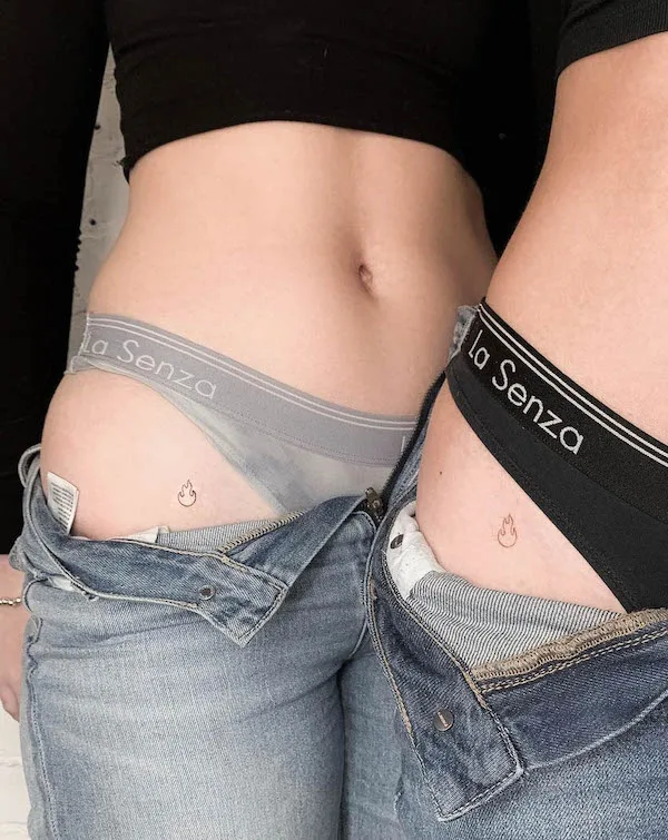 Tatuaggi di piccole sorelle di @asterwalu